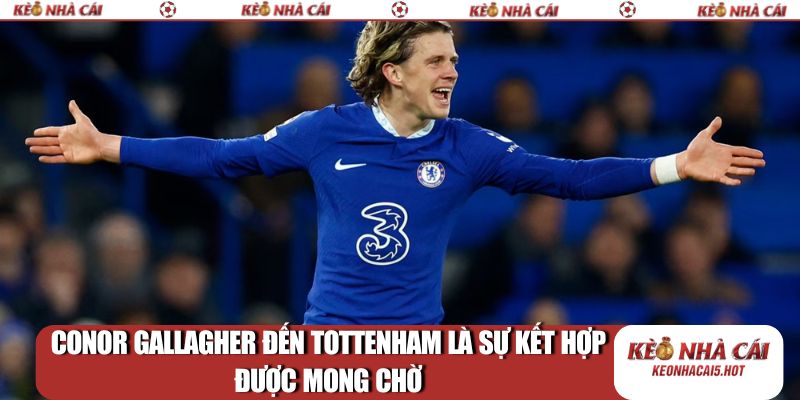Conor Gallagher đến Tottenham là sự kết hợp được mong chờ